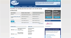 Desktop Screenshot of dentaljobsgroup.co.uk